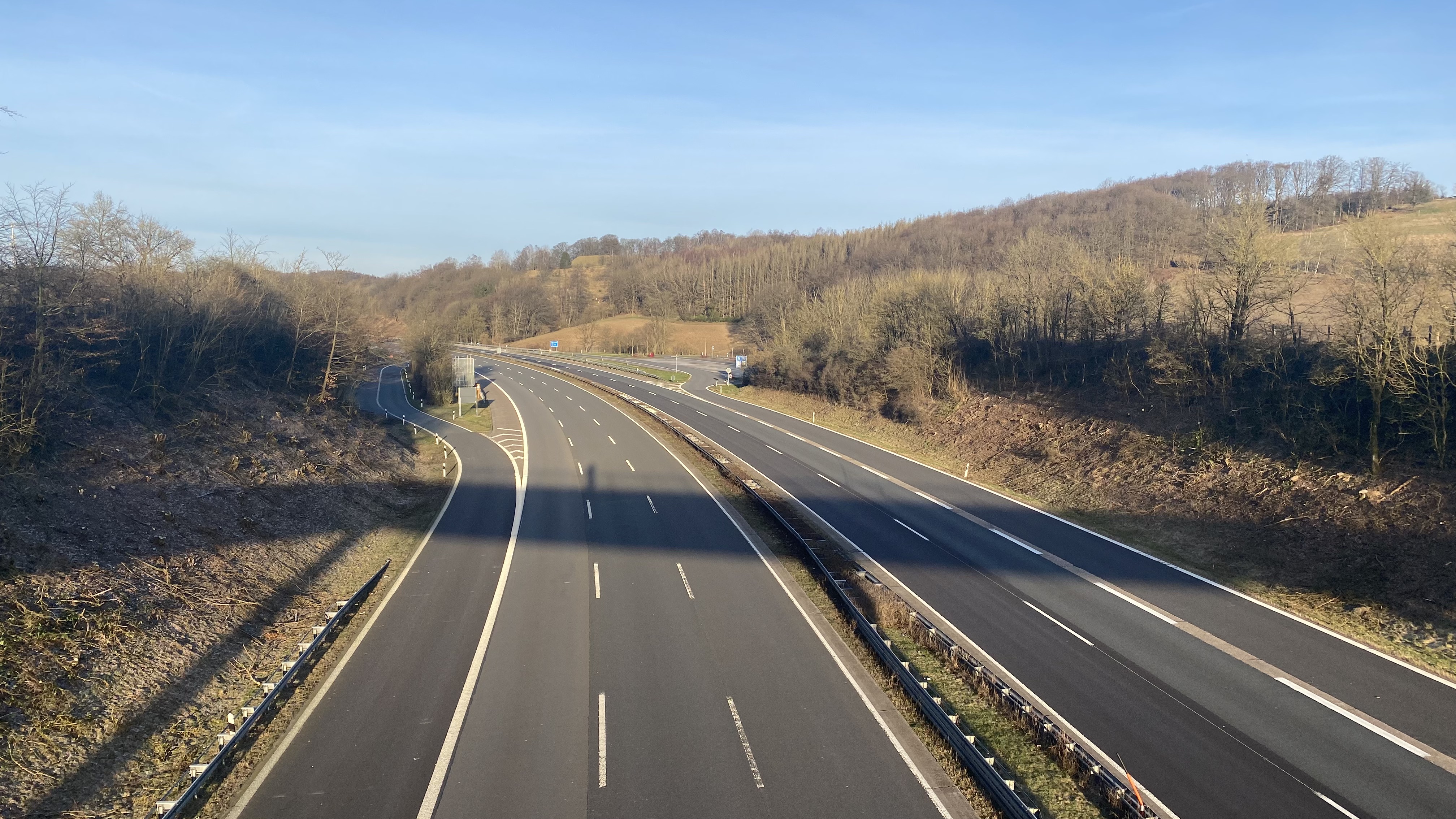 Teilstck der A45 